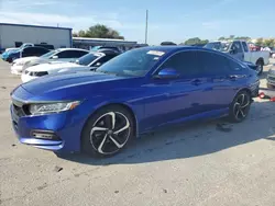 Salvage cars for sale from Copart Tifton, GA: 2019 Honda Accord Sport