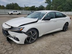 Honda Accord salvage cars for sale: 2021 Honda Accord Sport