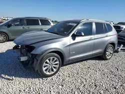 Salvage cars for sale at Taylor, TX auction: 2017 BMW X3 SDRIVE28I