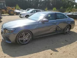 Mercedes-Benz e-Class salvage cars for sale: 2018 Mercedes-Benz E 400 4matic