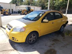 Chevrolet salvage cars for sale: 2008 Chevrolet Aveo LT