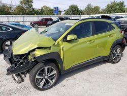 Salvage cars for sale at Walton, KY auction: 2020 Hyundai Kona Limited