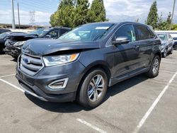 Vehiculos salvage en venta de Copart Rancho Cucamonga, CA: 2018 Ford Edge SEL