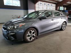 Salvage cars for sale at East Granby, CT auction: 2021 KIA Forte FE