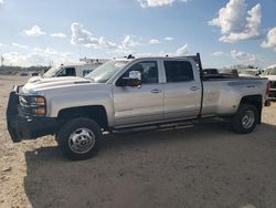 Salvage cars for sale at San Antonio, TX auction: 2018 Chevrolet Silverado K3500 LTZ