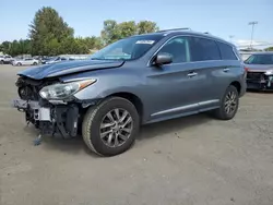 Infiniti Vehiculos salvage en venta: 2015 Infiniti QX60