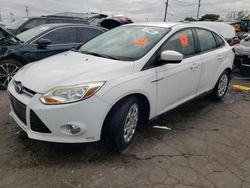 Salvage cars for sale at Chicago Heights, IL auction: 2012 Ford Focus SE