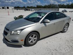 Chevrolet salvage cars for sale: 2015 Chevrolet Cruze LT