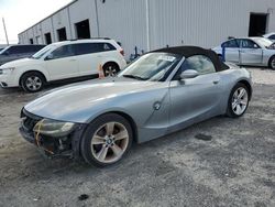 Salvage cars for sale at Jacksonville, FL auction: 2006 BMW Z4 3.0