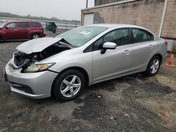 Salvage cars for sale at Fredericksburg, VA auction: 2014 Honda Civic LX