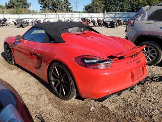 2016 Porsche Boxster Spyder