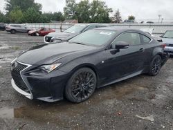 Salvage cars for sale at auction: 2017 Lexus RC 200T