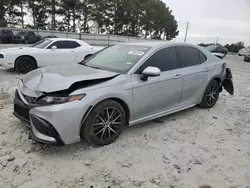 Salvage cars for sale at Loganville, GA auction: 2021 Toyota Camry SE