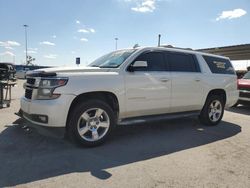 Salvage cars for sale at Anthony, TX auction: 2015 Chevrolet Suburban C1500 LT