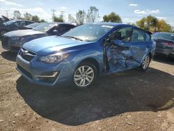 Salvage cars for sale at Elgin, IL auction: 2015 Subaru Impreza Premium