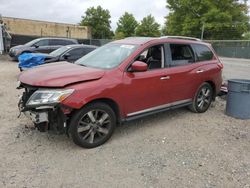 2015 Nissan Pathfinder S en venta en Baltimore, MD