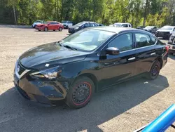 Salvage cars for sale at Cookstown, ON auction: 2017 Nissan Sentra S