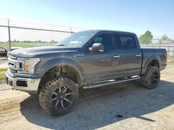 Salvage cars for sale at Houston, TX auction: 2018 Ford F150 Supercrew