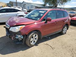 Salvage cars for sale from Copart Albuquerque, NM: 2015 Subaru Forester 2.5I Premium