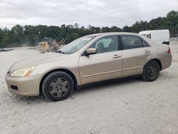 Honda salvage cars for sale: 2006 Honda Accord LX