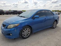 Salvage cars for sale at San Antonio, TX auction: 2009 Toyota Corolla Base