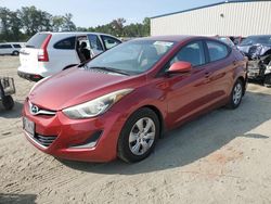 Salvage cars for sale at China Grove, NC auction: 2016 Hyundai Elantra SE