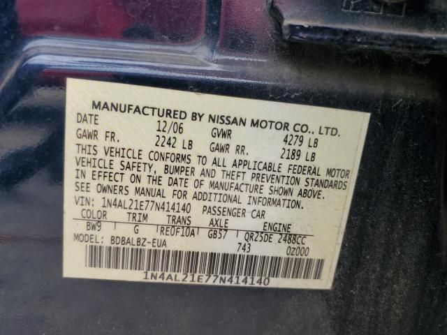 2007 Nissan Altima 2.5