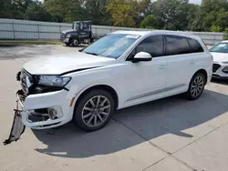 Salvage cars for sale at Augusta, GA auction: 2017 Audi Q7 Premium Plus