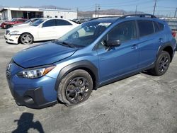 Subaru salvage cars for sale: 2021 Subaru Crosstrek Sport