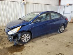 Salvage cars for sale at Pennsburg, PA auction: 2016 Hyundai Accent SE