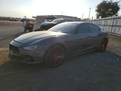 Salvage cars for sale at San Diego, CA auction: 2017 Maserati Ghibli