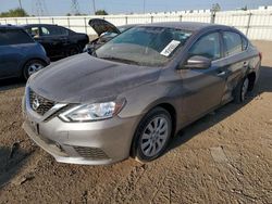 Salvage cars for sale at Elgin, IL auction: 2018 Nissan Sentra S