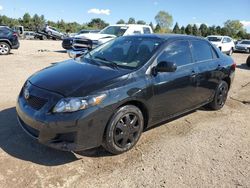 Toyota salvage cars for sale: 2009 Toyota Corolla Base