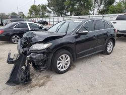 Salvage cars for sale at auction: 2017 Acura RDX Technology