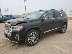 Salvage cars for sale at Bismarck, ND auction: 2021 GMC Acadia Denali