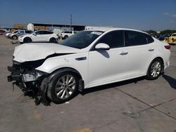 KIA salvage cars for sale: 2018 KIA Optima EX