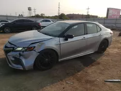 Salvage cars for sale from Copart Chicago Heights, IL: 2021 Toyota Camry XSE