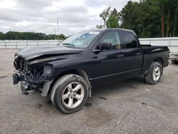 Salvage cars for sale at Dunn, NC auction: 2007 Dodge RAM 1500 ST