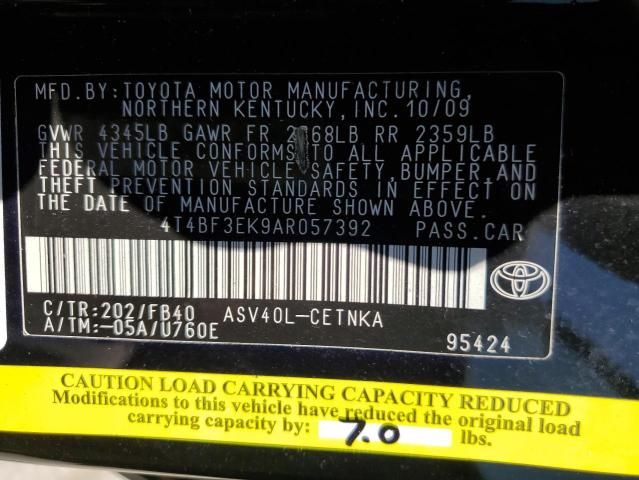 2010 Toyota Camry Base