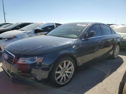 Salvage cars for sale from Copart North Las Vegas, NV: 2010 Audi A4 Premium Plus