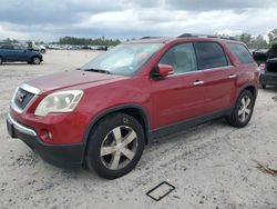 Salvage cars for sale at Houston, TX auction: 2012 GMC Acadia SLT-1