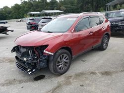 Salvage cars for sale at Savannah, GA auction: 2016 Nissan Rogue S