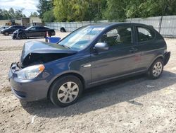 Salvage cars for sale at Knightdale, NC auction: 2010 Hyundai Accent Blue