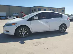 Salvage cars for sale at Wilmer, TX auction: 2010 Honda Insight EX