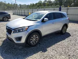 Salvage cars for sale at Ellenwood, GA auction: 2016 KIA Sorento LX