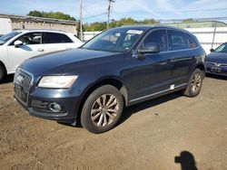 Salvage cars for sale at New Britain, CT auction: 2013 Audi Q5 Premium Plus