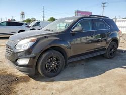 Chevrolet salvage cars for sale: 2017 Chevrolet Equinox LT