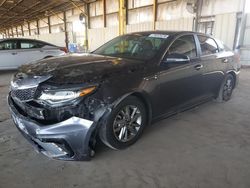 KIA salvage cars for sale: 2019 KIA Optima LX