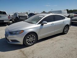 Salvage cars for sale at Indianapolis, IN auction: 2017 Ford Fusion SE