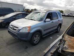 Salvage cars for sale at Martinez, CA auction: 2004 Honda CR-V EX